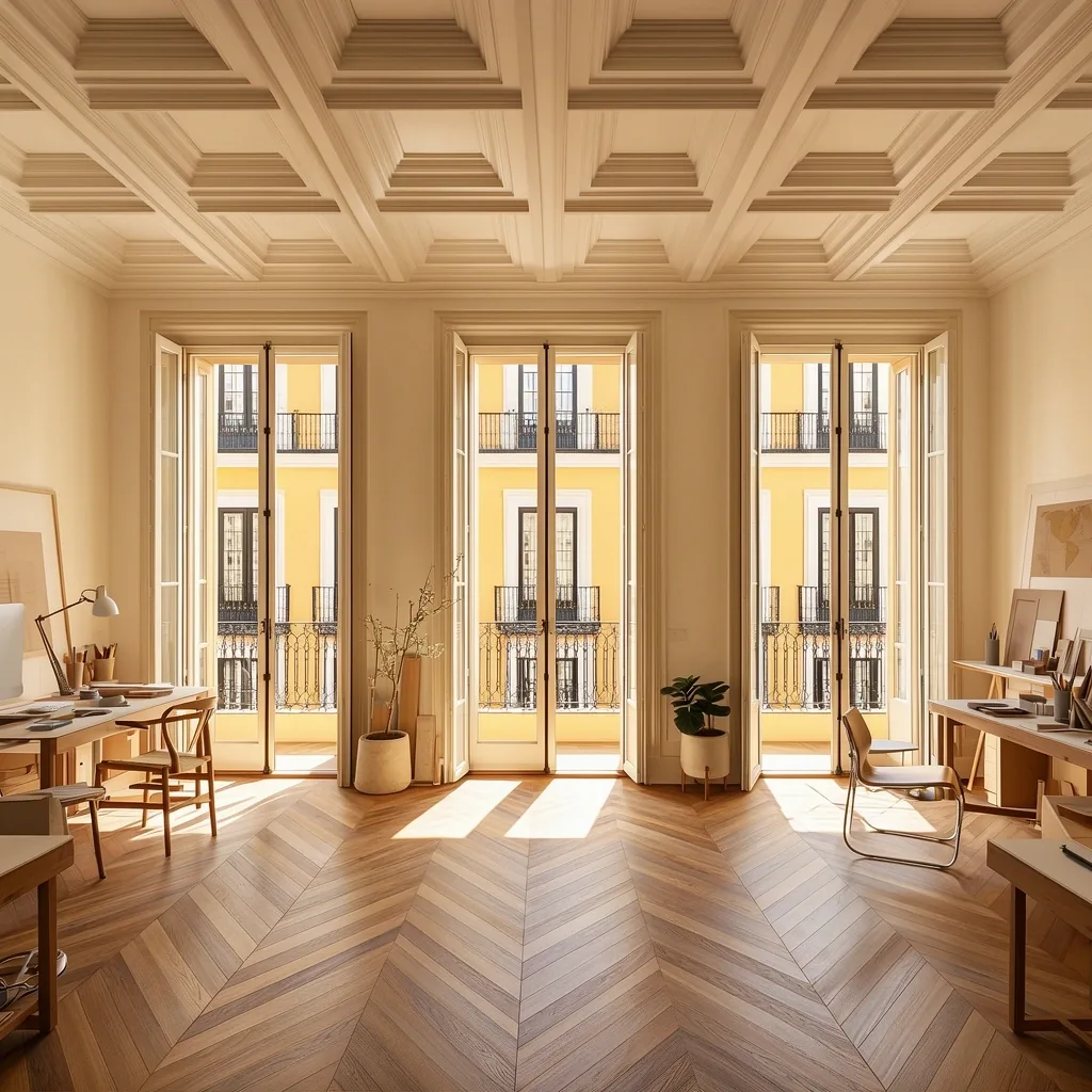 Editorial office in Madrid