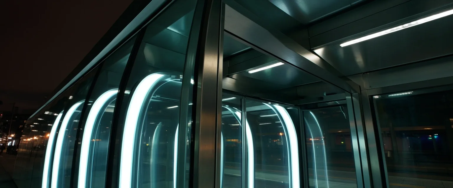 Fosterito metro entrance design