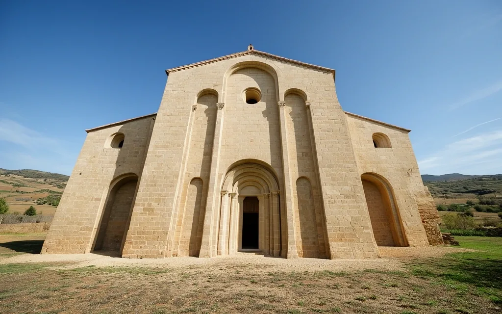 Romanesque architecture detail